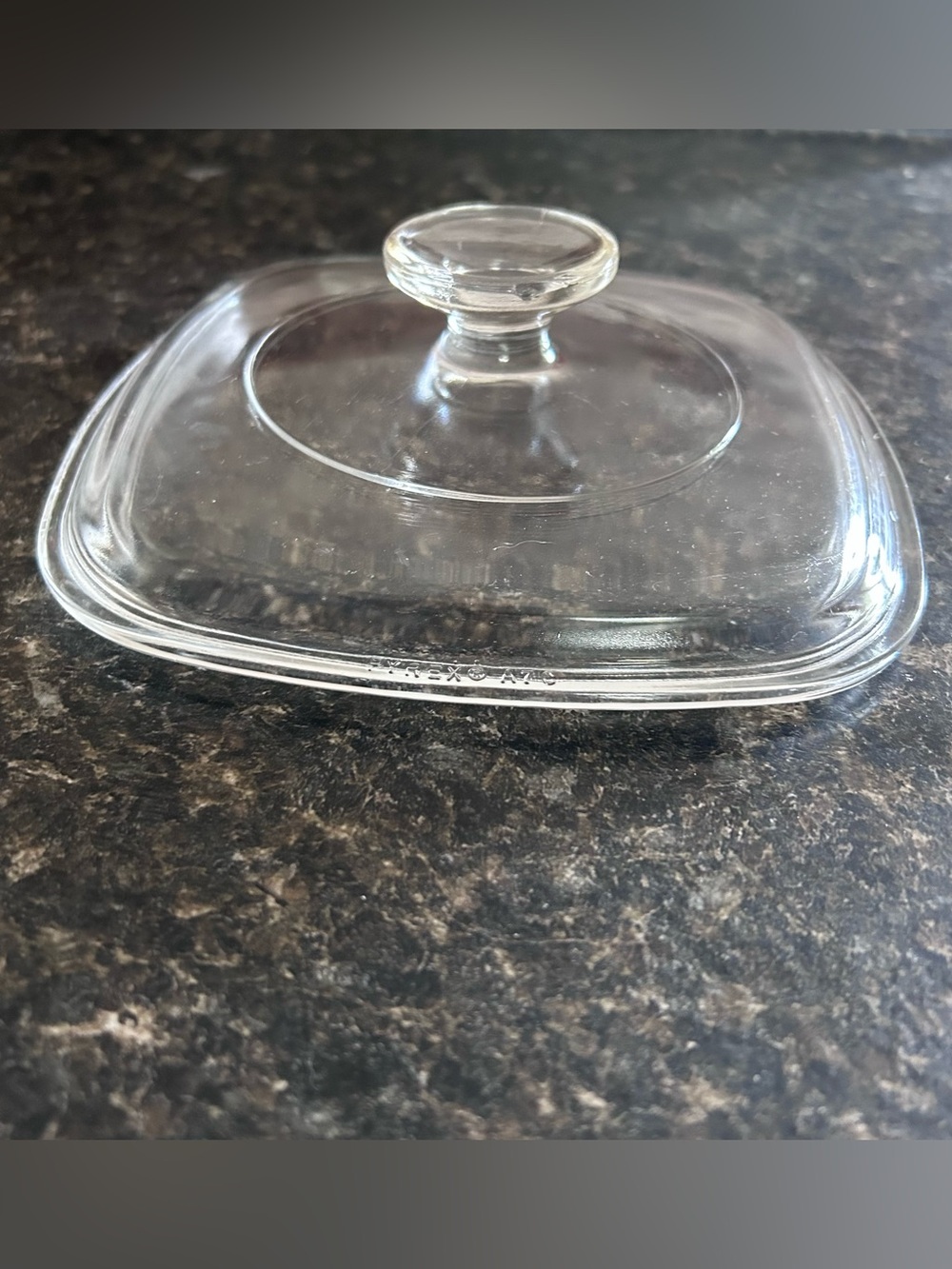 Vintage Pyrex A-7-C Clear Glass 7 Inch Corning Ware Replacement Lid